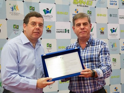 CBTM concede título de benemérito a ex-ministro do Esporte, Ricardo Leyser