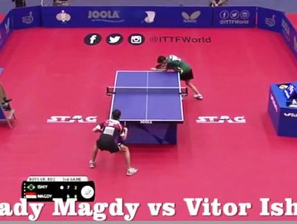 Rally entre Vitor Ishiy e Shady Magdy tem mais de 12 mil visualizações em três dias