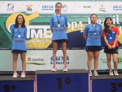 Bruna Takahashi vence Fernanda Kodama na final do Mirim