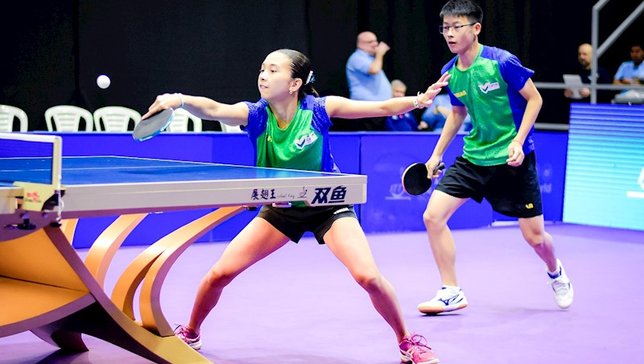 Giulia Takahashi e Leonardo Iizuka foram vice-camp