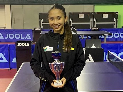 Giulia Takahashi conquista o bronze no torneio sub-17 do WTT Youth Contender da Eslováquia