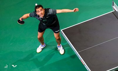 WTT Star Contender Doha: Hugo Calderano é superado pelo alemão Dang Qiu e se despede nas oitavas de final