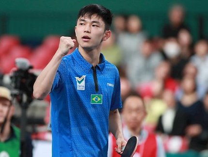 Eric Jouti consegue virada espetacular em jogo decisivo e avança para fase principal do WTT Star Contender