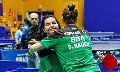 'Amigas e rivais': Bruna Alexandre e Danielle Rauen unem forças e conquistam o ouro no Parapan de São Paulo