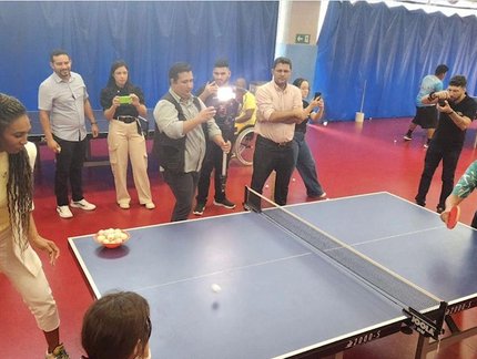 TMB PELOS ESTADOS - Ministério do Esporte visita Centro de Formação Olímpica de Fortaleza