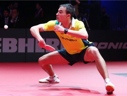 Calderano vence e está nas oitavas de final do Aberto da Áustria de Tênis de Mesa