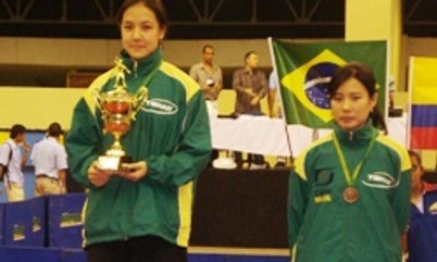 MENINAS DO JUVENIL CONQUITAM OURO E BRONZE NO INDIVIDUAL