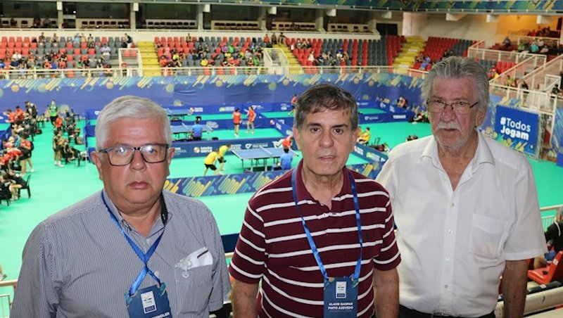 Alaor Azevedo, Vilmar Schindler e Williberto Hoffm