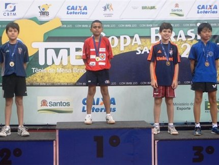 Diogo da Silva é campeão da categoria Pré-Mirim da Copa Brasil
