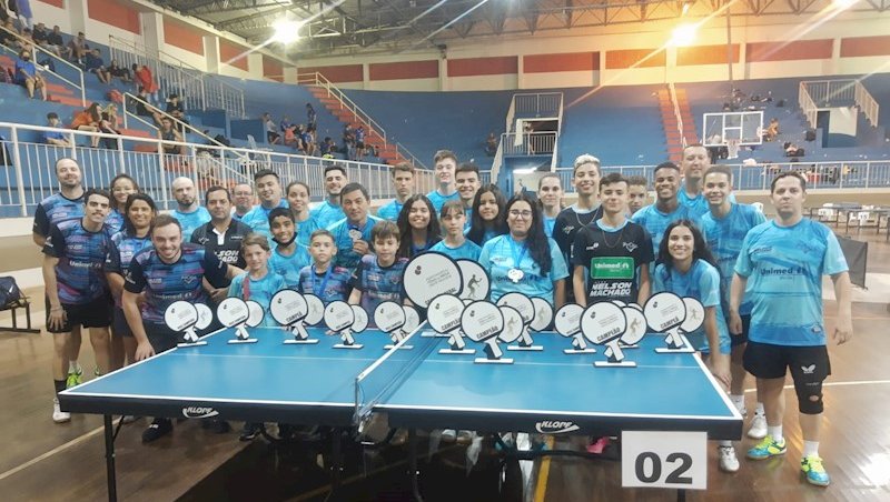 Equipe conquistou sete medalhas de ouro na competi