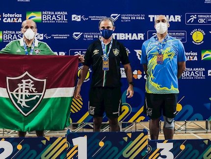 Alagoano mais carioca do tênis de mesa, Flávio Seixas é o campeão da classe 9 no TMB Platinum