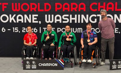 Quatro ouros marcam disputas individuais do ITTF Para Challenger de Spokane