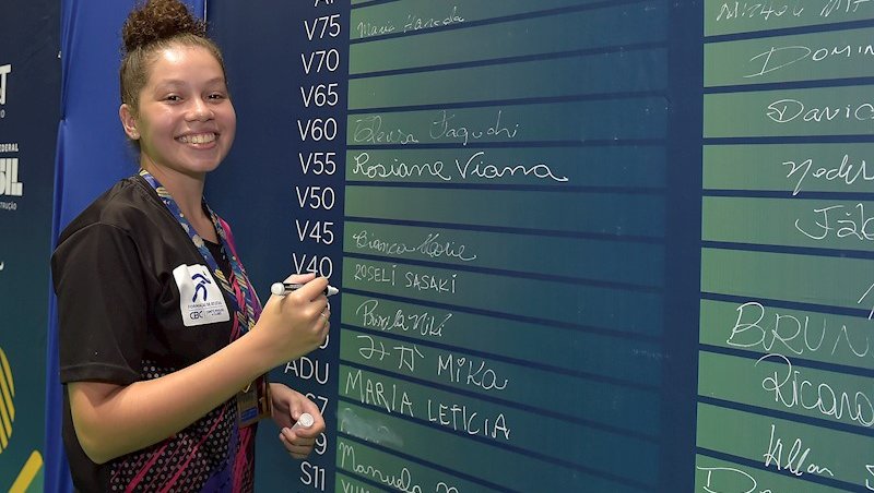 Rebeca Daniello fechou o jogo rapidamente - Foto: 