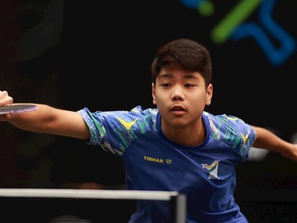Hamilton Yamane representa o Brasil no WTT Youth Contender Luxemburgo