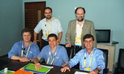 PRESIDENTE E DIRETOR DA ITTF CONHECEM PROJETO DA CANDIDATURA RIO-2016