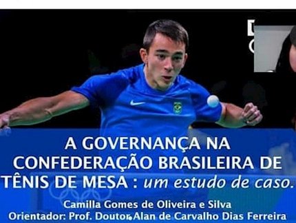 Governança na CBTM é tema de defesa de tese de mestrado no exterior