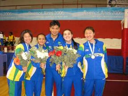 BRASIL É CAMPEÃO SUL AMERICANO POR EQUIPES NO FEMININO