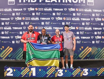 Pavel Mendizabal é o grande campeão do Sênior 35 do TMB Platinum Ciclo II