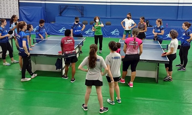 Training Camp Mulheres TMB tem início em Joinville, em mais uma ação da CBTM para inclusão de gênero