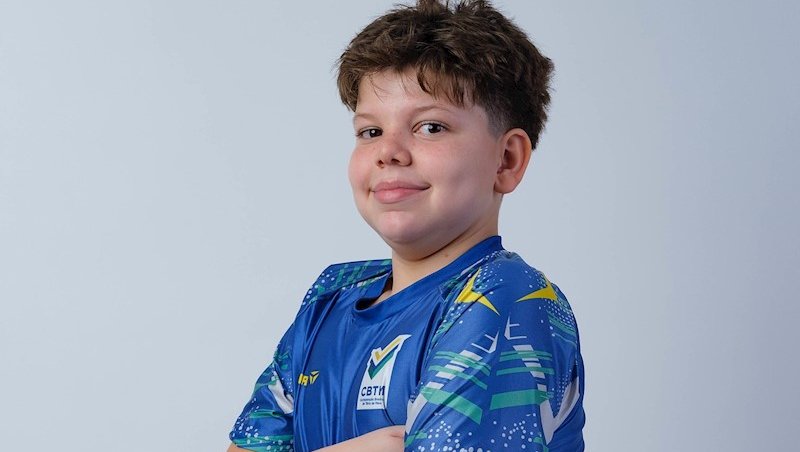 Argemiro Cândido venceu no sub-13. Foto de Arquivo