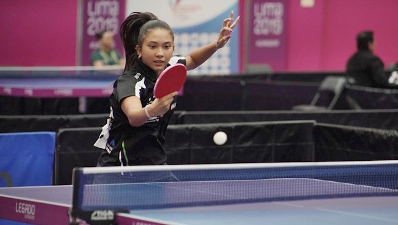Giulia Takahashi brilhou em competições no Peru. F