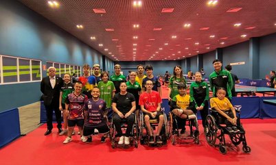 Presidente da CBTM visita treinamentos do projeto paralímpico no CPB