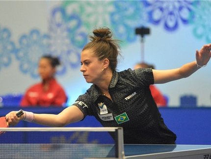 Aproveitamento máximo dos mesa-tenistas brasileiros na abertura dos torneios individuais do Campeonato Pan-Americano