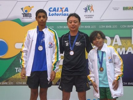 Atletas da AABB Rizzone Brasília comemoram bons resultados em Maceió