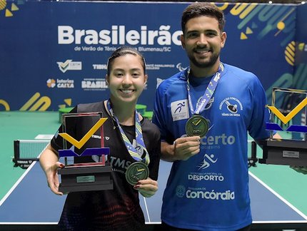 Beatriz Kanashiro e Guilherme Teodoro conquistam o título do Absoluto A no Brasileirão de Verão 2025