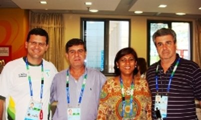 PRESIDENTE DO COMITÊ Paralímpico COMEMORA BOA ATUAÇÃO