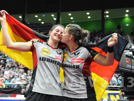 Alemão Dimitrij Ovtcharov e sueca Li Fen conquistam o Campeonato Europeu