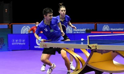 Brasil não consegue classificação nas duplas mistas, mas estará representado em equipes e individual nos Jogos de Tóquio