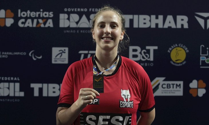 Danielle Rauen fez a grande final da classe 10 con