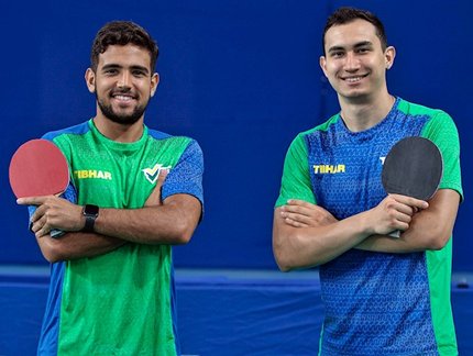Rafael Turrini e Guilherme Teodoro: o sonho de vencer no tênis de mesa atuando na Europa