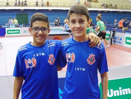Brasileiro 2015: Campeões juvenis e infantis de duplas foram definidos nesta quarta