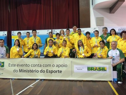 Brasil conquista mais três títulos no Torneio de Equipes do Parapan Juvenil