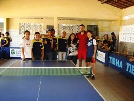 DESAFIO DO SAQUE NA ESCOLA JOSÉ BARCELOS