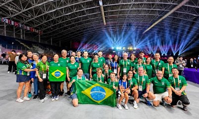 Brasil inicia caminhada no Mundial Master de Tênis de Mesa com 32 atletas na Coreia do Sul