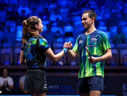 Hugo Calderano e Bruna Takahashi entram no Top10 mundial de Duplas Mistas