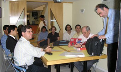 RUY CEZAR, SECRETÁRIO DO PAN 2007, VISITA CBTM