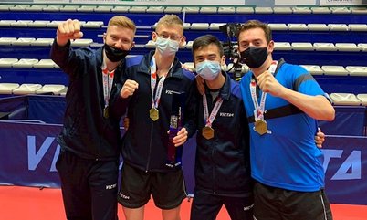 RONDA PELA EUROPA -  C'Chartres, de Vitor Ishiy, é campeão e vai disputar a divisão principal do tênis de mesa francês