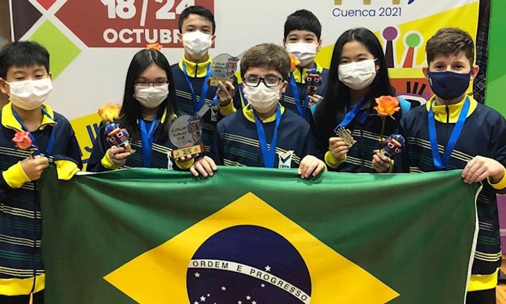 Garotada do Brasil conquistou três bronzes em Cuen