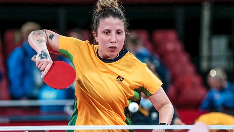 Jennyfer Parinos disputou os Jogos Paralímpicos de