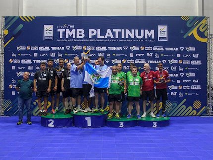 Rio de Janeiro bate São Paulo e fica com o título do Veterano 5 masculino de Seleções Estaduais do TMB Platinum – Campeonato Brasileiro