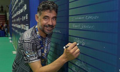 Fábio Silva vence xará na final e fica com o ouro na categoria veterano 50 do TMB Platinum - Ciclo I