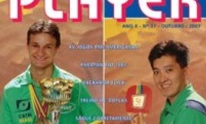 EDIÇÃO 37 DA REVISTA TABLE TENNIS PLAYER ESTÁ EMPOLGANTE