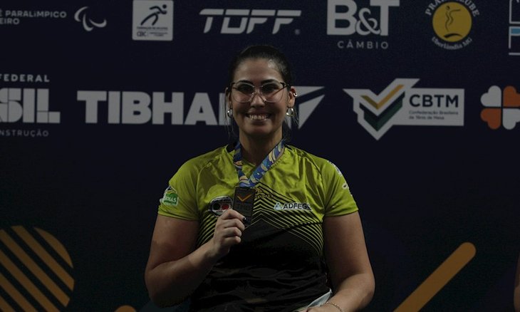 Thaís Severo garantiu a medalha de ouro na classe 