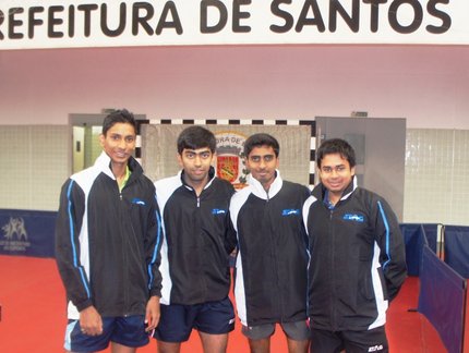 Indianos fazem o primeiro treino de reconhecimento na Arena Santos