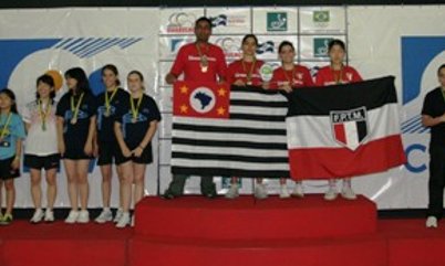 PÓDIO EQUIPES INFANTIL FEMININO