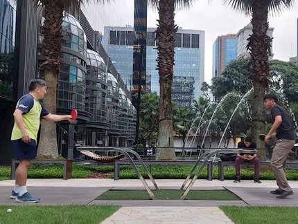 CBTM e Academia Life Pong levam o tênis de mesa ao Pátio Malzoni, em São Paulo